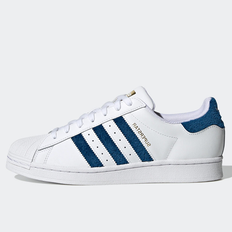 Sepatu Sneakers Adidas Superstar White Gold