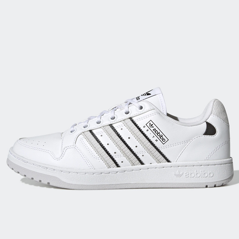 Sepatu Sneakers Adidas Ny 90 Stripes White Grey