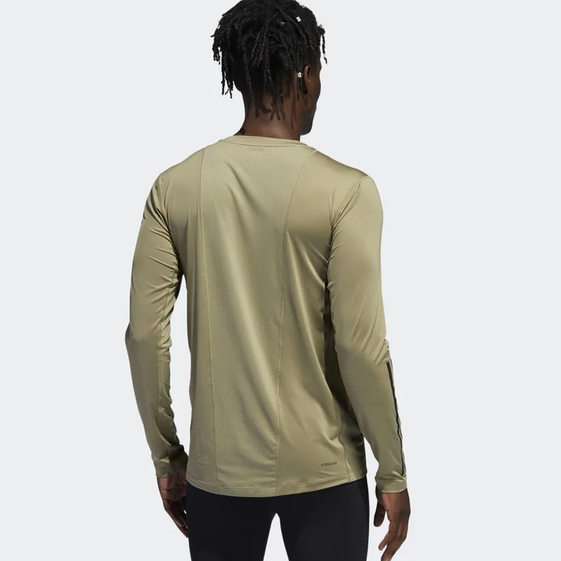 Techfit 3-Stripes Fitted Long Sleeve Tee foto 3