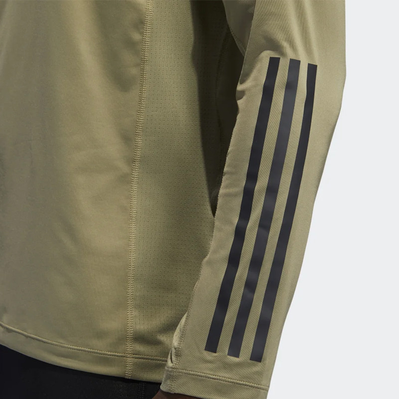 Techfit 3-Stripes Fitted Long Sleeve Tee foto 4