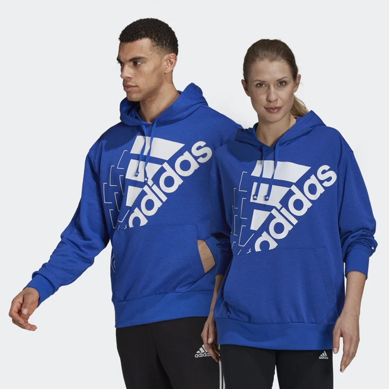 BAJU SNEAKERS ADIDAS ESSENTIALS LOGO HOODIE