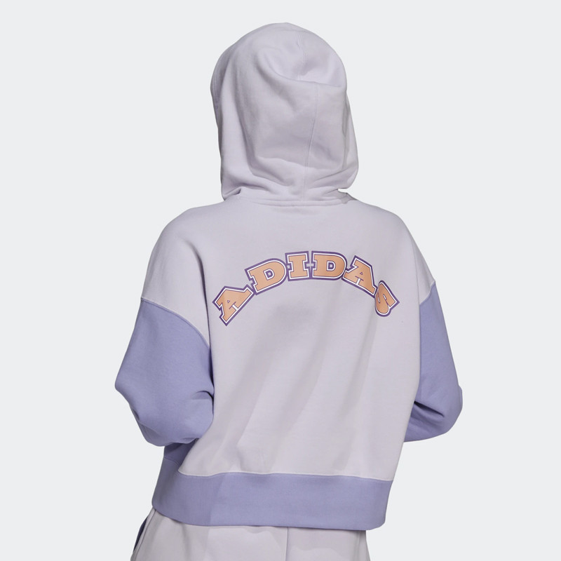 Wmns Logo Play Cropped Hoodie foto 3