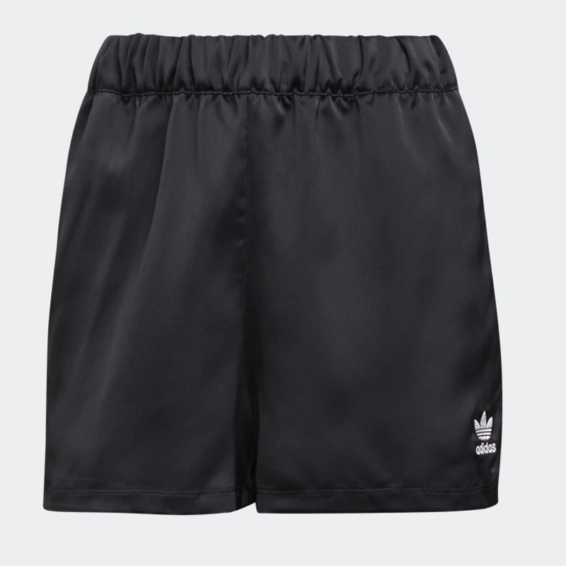 Celana Sneakers Adidas Wmns Adicolor Classics Satin Shorts Black