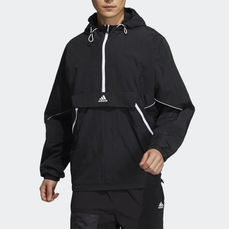 BAJU TRAINING ADIDAS SPORTSWEAR STREET WOVEN EXG JACKET