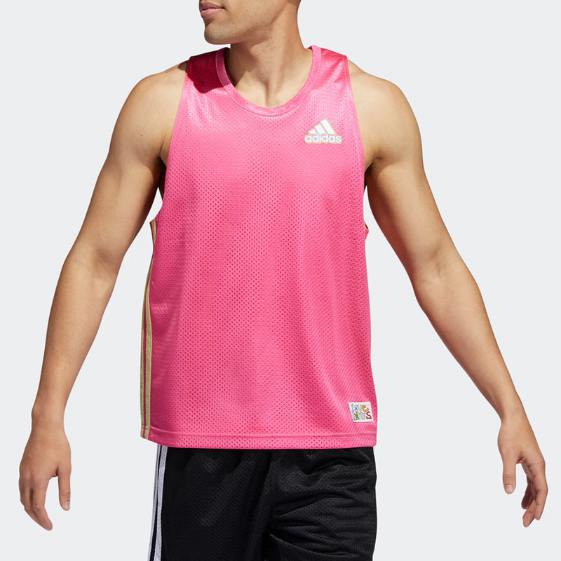 BAJU BASKET ADIDAS Pride Badge of Sport Jersey