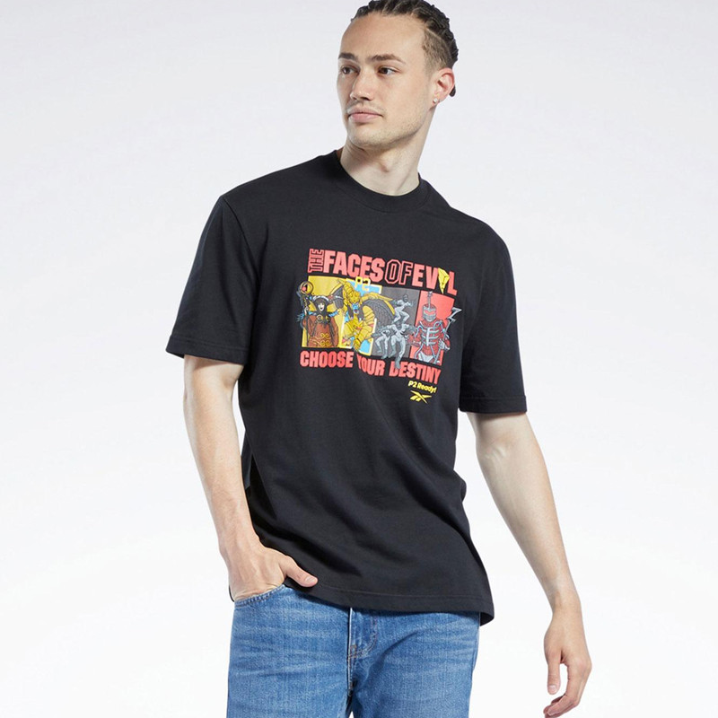 BAJU SNEAKERS REEBOK x Power Rangers Villains United Tee