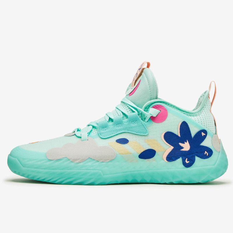 Sepatu Basket Adidas Harden Futurenatural Clear Mint