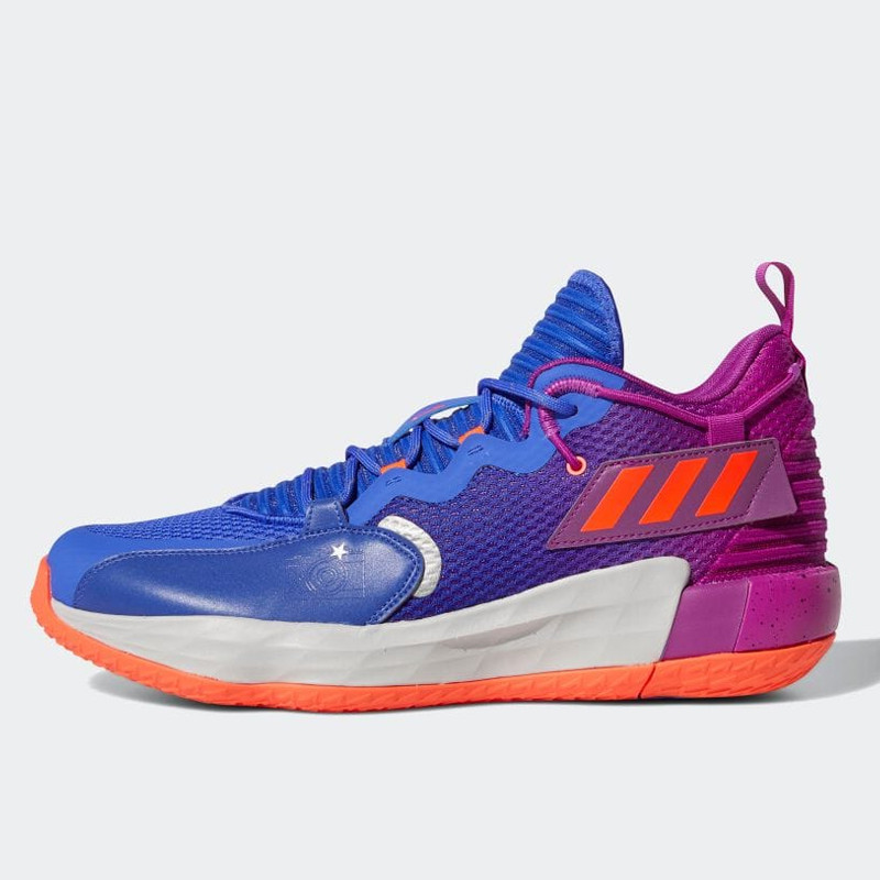 Sepatu Basket Adidas Dame Extply: Dame Sonic Fuchsia