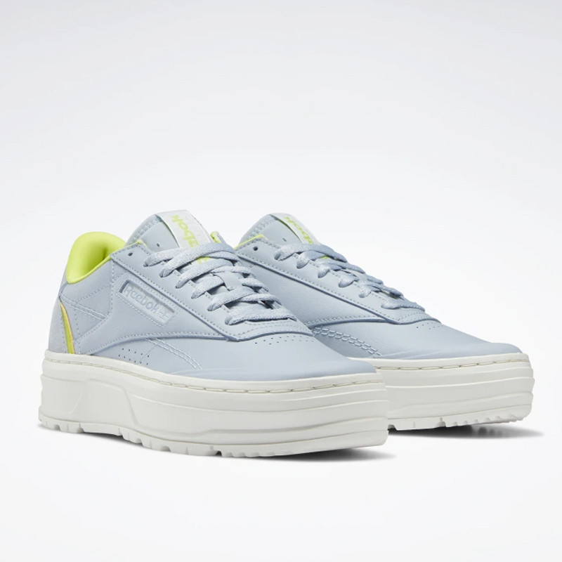 SEPATU SNEAKERS REEBOK Wmns Club C Double Geo