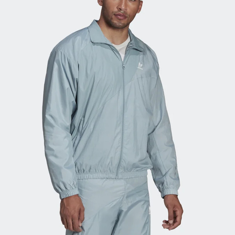 BAJU SNEAKERS ADIDAS Adicolor Fabric Block Woven Track Top