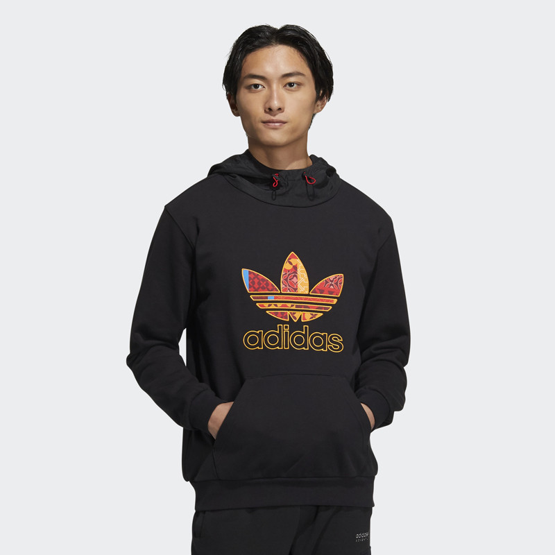 BAJU SNEAKERS ADIDAS CNY LOGO HOODIE