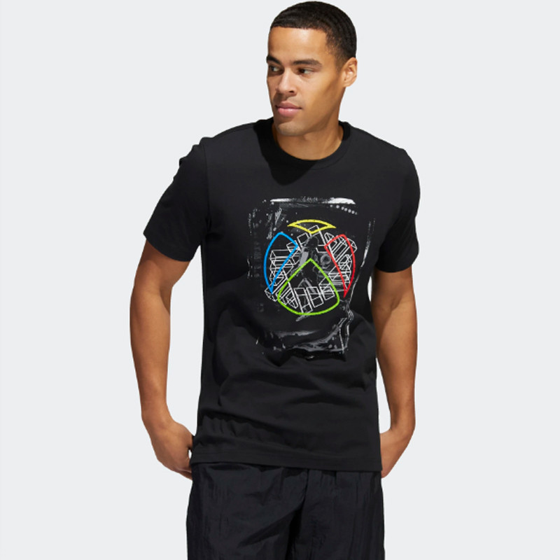 BAJU BASKET ADIDAS DONOVAN MITCHELL X XBOX TEE