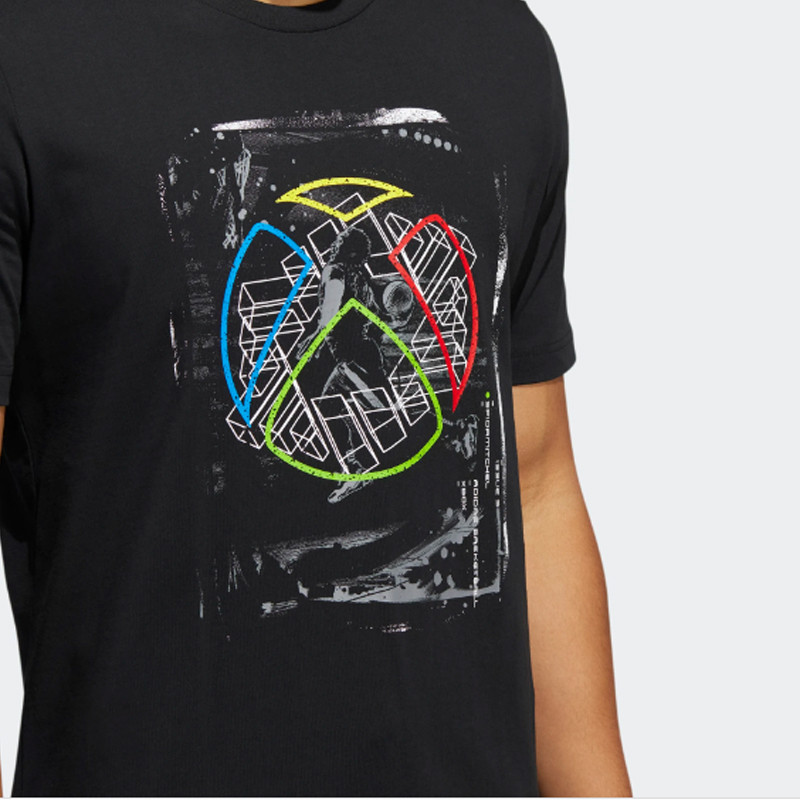 BAJU BASKET ADIDAS DONOVAN MITCHELL X XBOX TEE