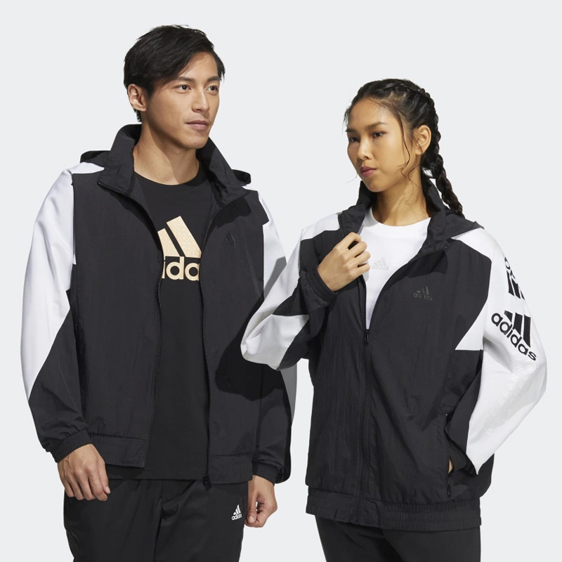 BAJU TRAINING ADIDAS Brandlove Woven Block Jacket