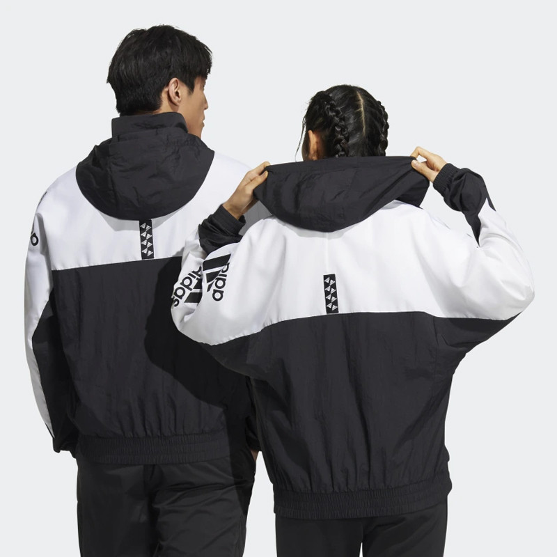 BAJU TRAINING ADIDAS Brandlove Woven Block Jacket