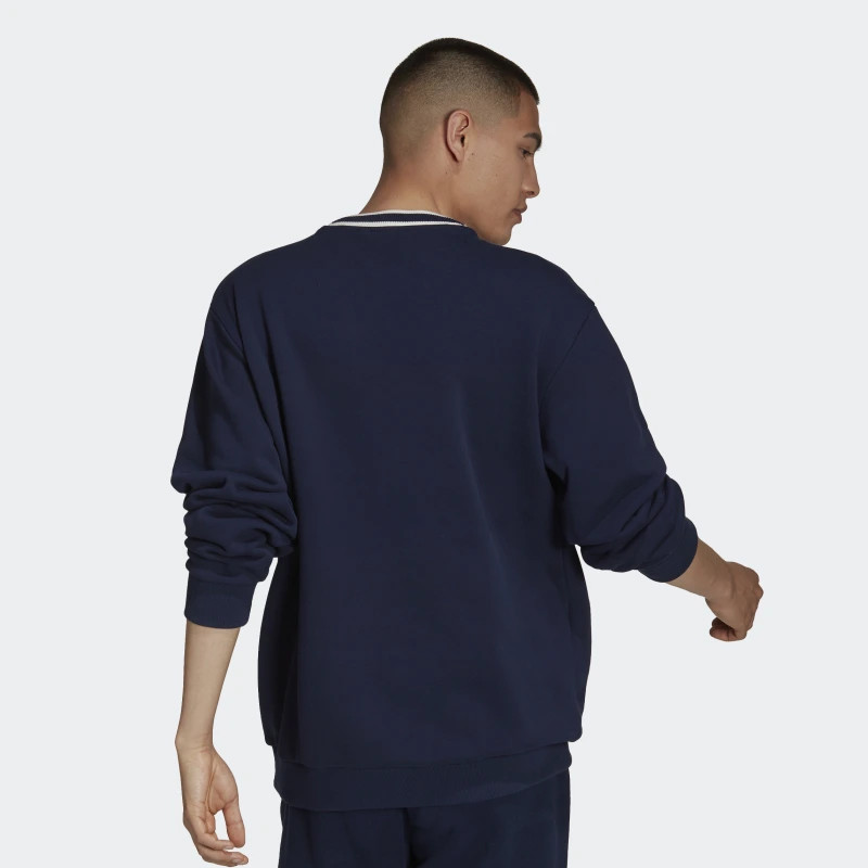 BAJU SNEAKERS ADIDAS SCRIPT CREW SWEATSHIRT