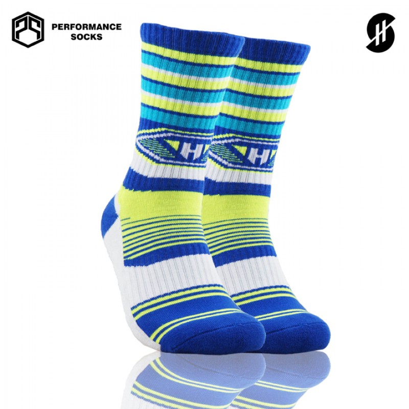 KAOS KAKI BASKET STAY HOOPS Helder Green Socks