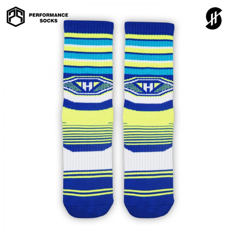 KAOS KAKI BASKET STAY HOOPS Helder Green Socks