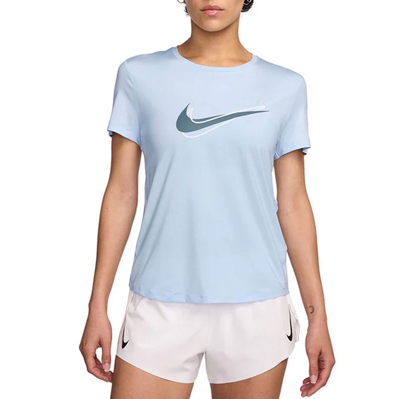 BAJU LARI NIKE AS W NK ONE SWSH HBR DF SS TOP