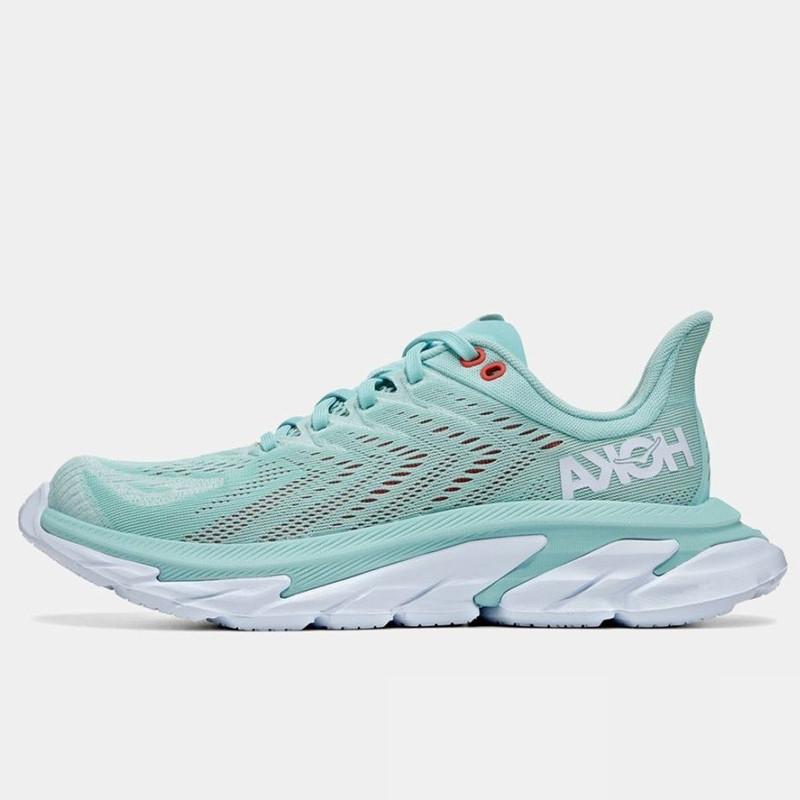 Sepatu Lari Hoka One One Wmns Clifton Edge Eggshell Blue