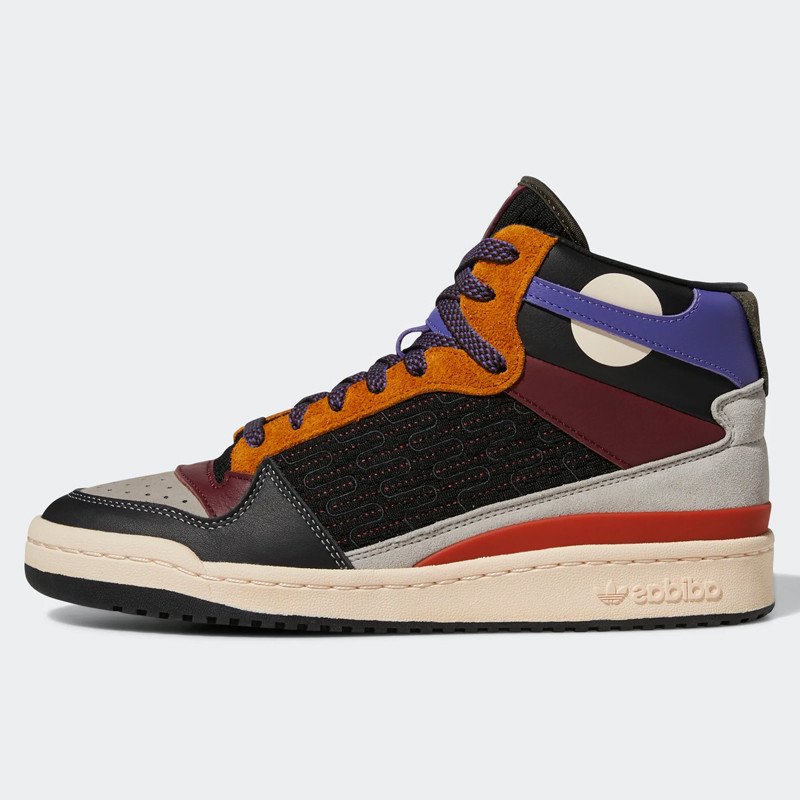 SEPATU SNEAKERS ADIDAS FORUM MID PATCHWORK