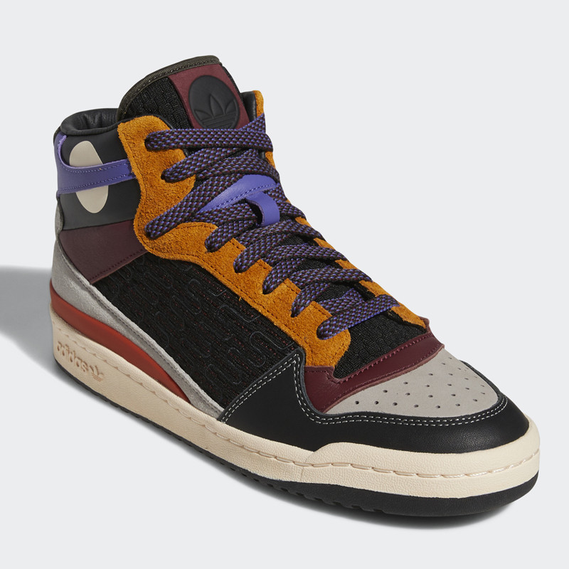 SEPATU SNEAKERS ADIDAS FORUM MID PATCHWORK