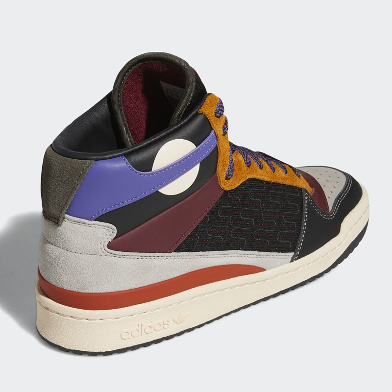 SEPATU SNEAKERS ADIDAS FORUM MID PATCHWORK