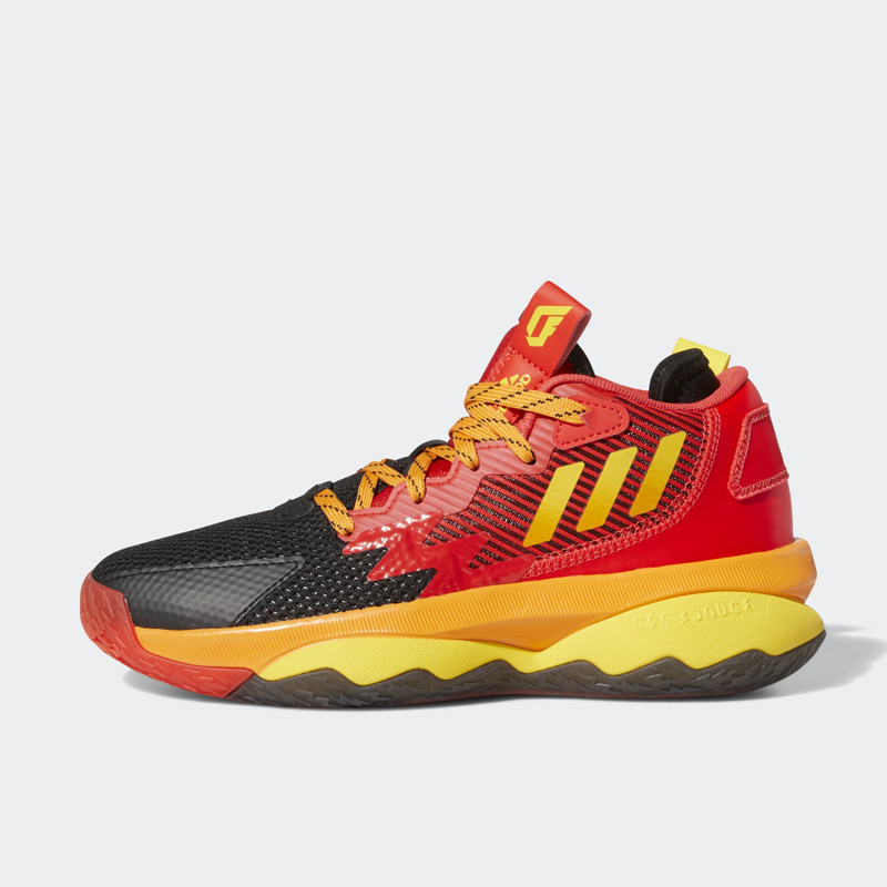 Sepatu Basket Adidas Dame Incredible Kids Red