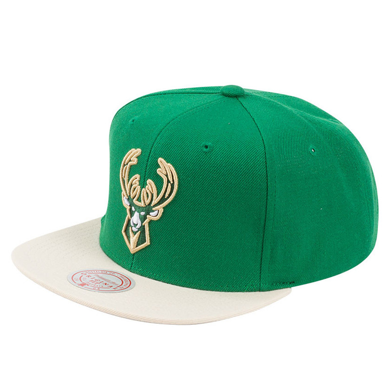 TOPI BASKET MITCHELL N NESS Milwaukee Bucks Team 2 Tone Snapback