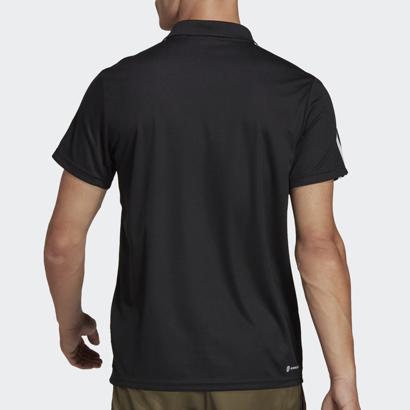 BAJU TRAINING ADIDAS TRAIN ESSENTIALS PIQUÉ 3-STRIPES TRAINING POLO SHIRT