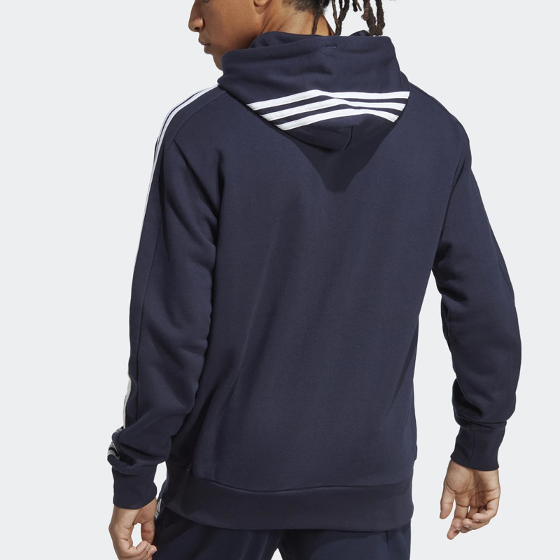 BAJU TRAINING ADIDAS ESSENTIALS FRENCH TERRY 3-STRIPES HOODIE