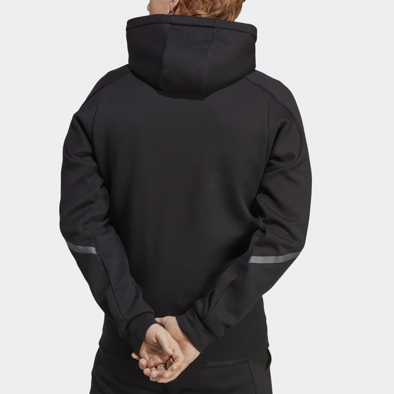 BAJU TRAINING ADIDAS DESIGNED FOR GAMEDAY FULL-ZIP HOODIE
