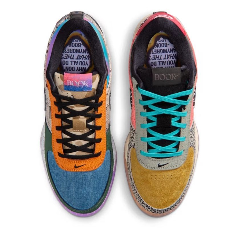 SEPATU BASKET NIKE Book 1 What The