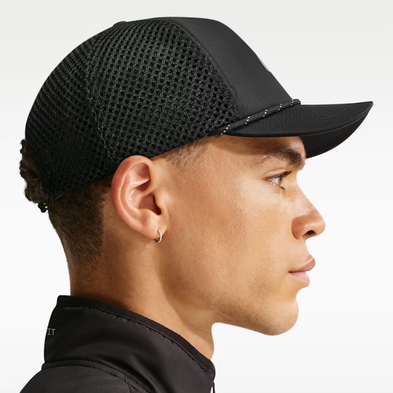 TOPI LARI NIKE Unisex Dri-Fit Pro Cap US FB Running Swoosh