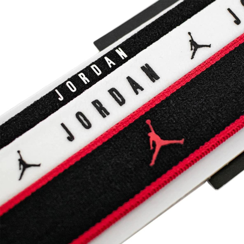 AKSESORIS BASKET AIR JORDAN Wmns Elastic Mixed Width 3PK Headbands