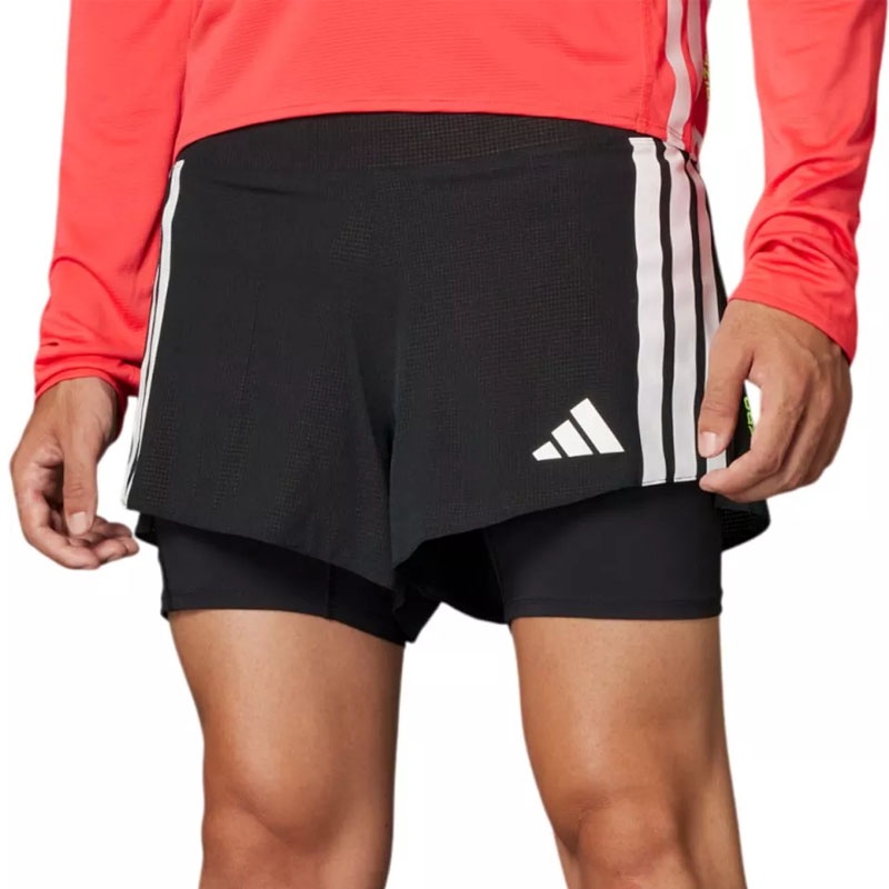 CELANA LARI ADIDAS ADIZERO 2in1 Gel Pocket Shorts