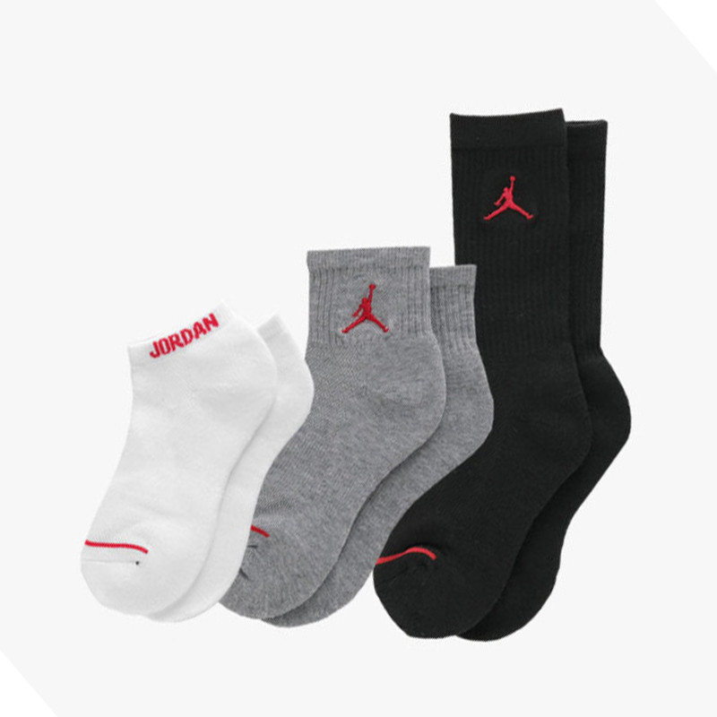 KAOS KAKI BASKET AIR JORDAN 3PK WTRFALL Kids Socks