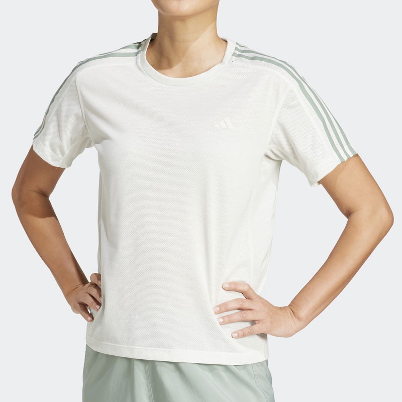 BAJU LARI ADIDAS Own The Run E 3Stripes Tee