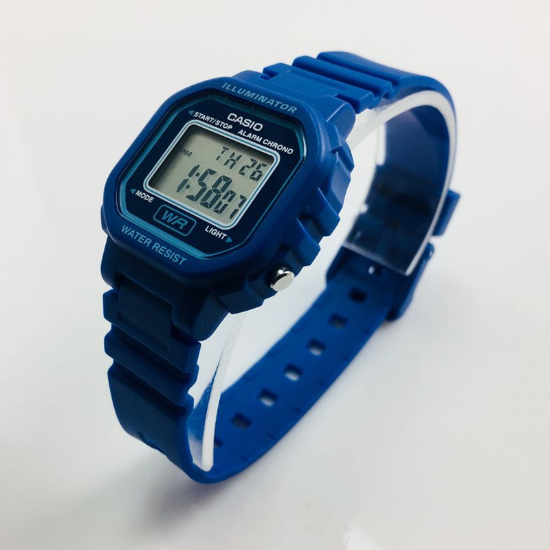 Digital Blue Resin Watch foto 2