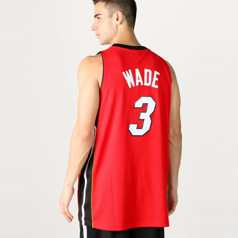 BAJU BASKET MITCHELL N NESS Dwyane Wade Miami Heat Alternate 2005-06