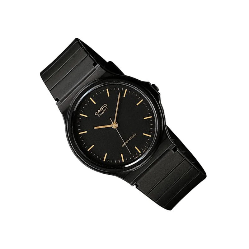 General Classic Black Dial Black Resin Strap foto 2