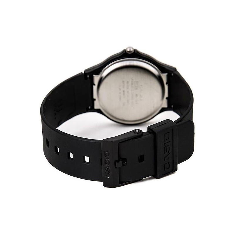 General Classic Black Dial Black Resin Strap foto 3