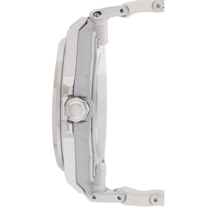 JAM TANGAN  CASIO Baby-G MS Series Tough Solar Silver Dial White Resin