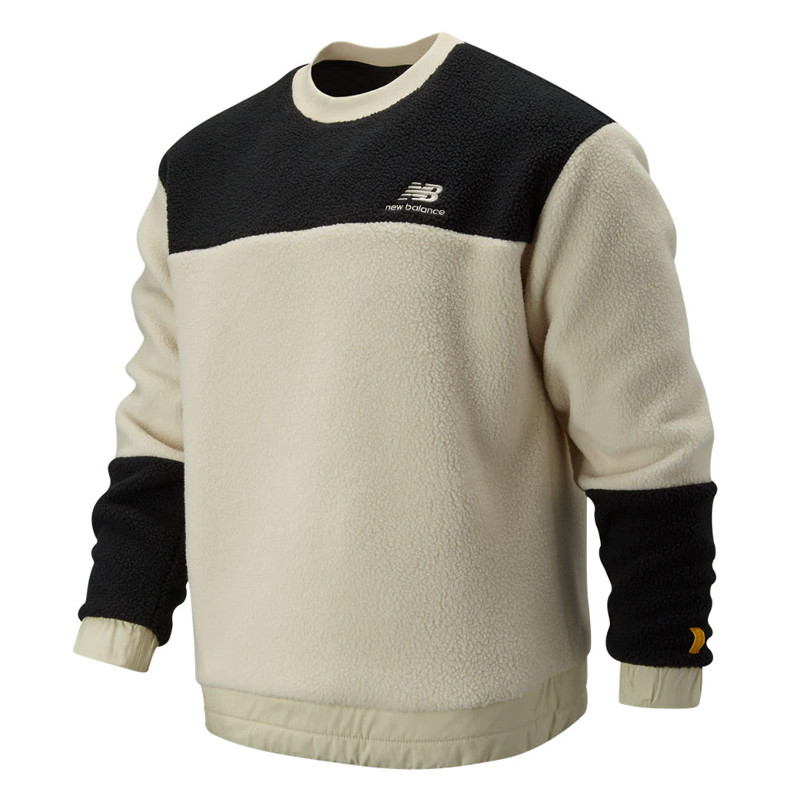 BAJU SNEAKERS NEW BALANCE Athletics Trail Blocked Sherpa Crew