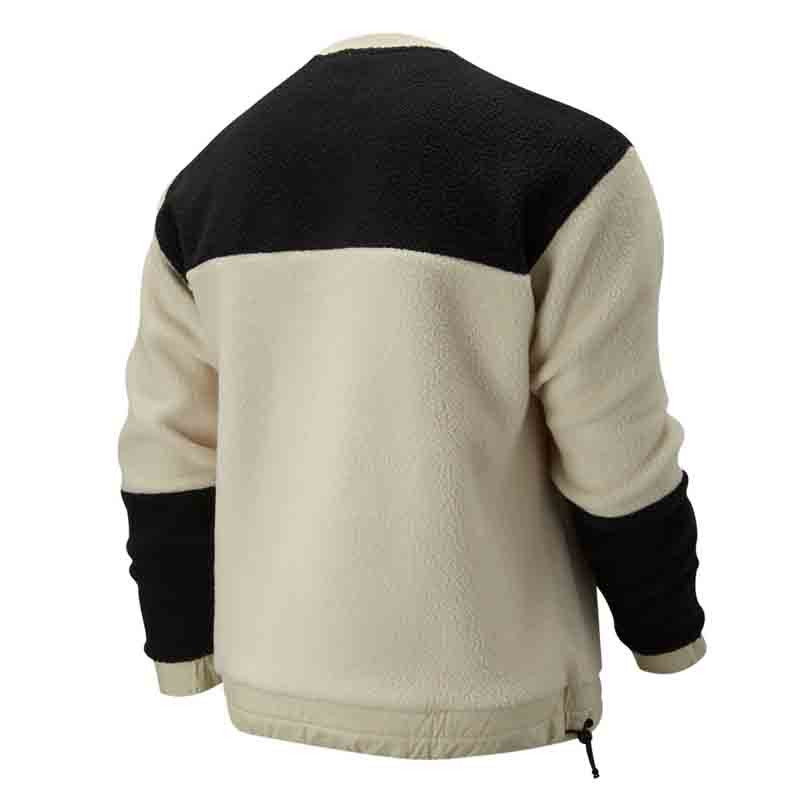 BAJU SNEAKERS NEW BALANCE Athletics Trail Blocked Sherpa Crew