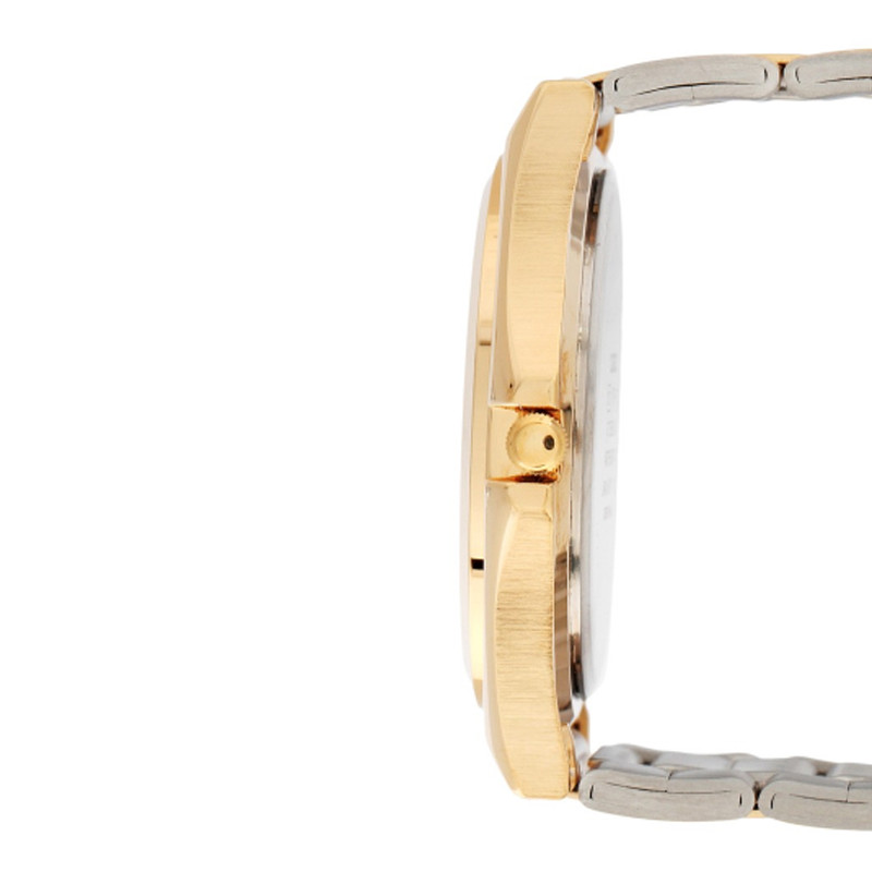 JAM TANGAN  CASIO Enticer Black Dial Gold Stainless Steel Strap
