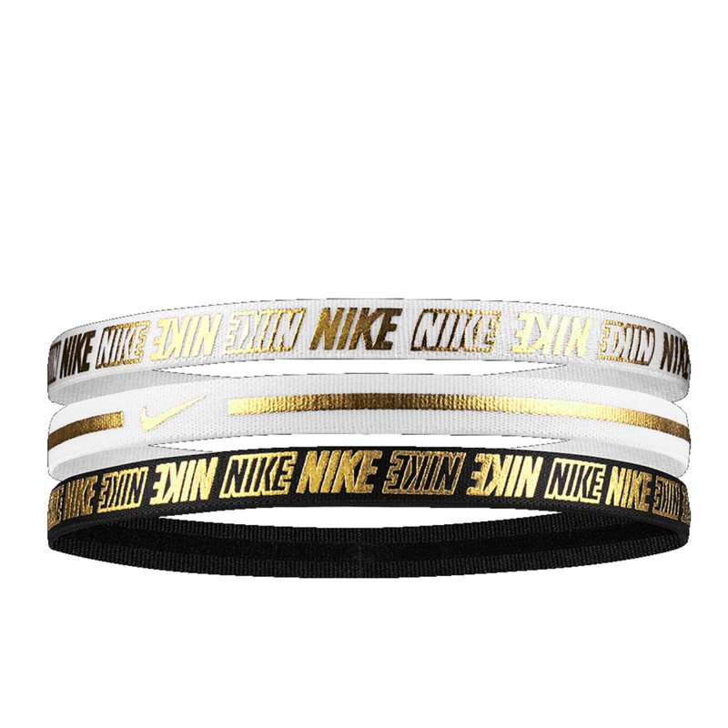 AKSESORIS BASKET NIKE 3PK Metallic Headbands 2.0