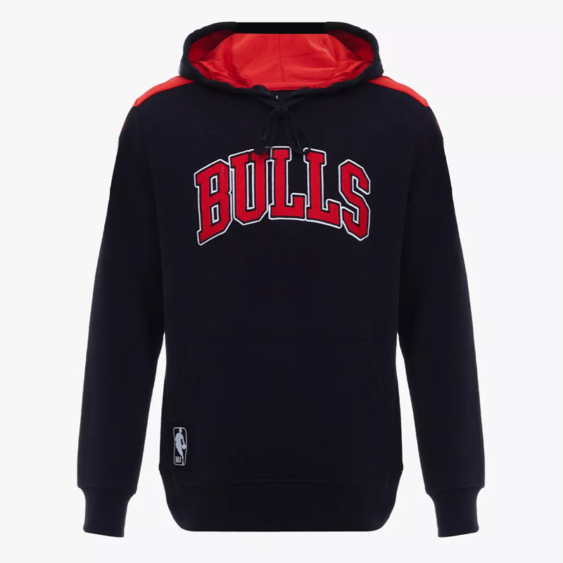 BAJU BASKET NBA Long Sleeve Hoodie Patch Chicago Bulls