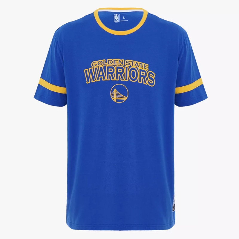 BAJU BASKET NBA Short Sleeve Tee Print Golden State Warriors