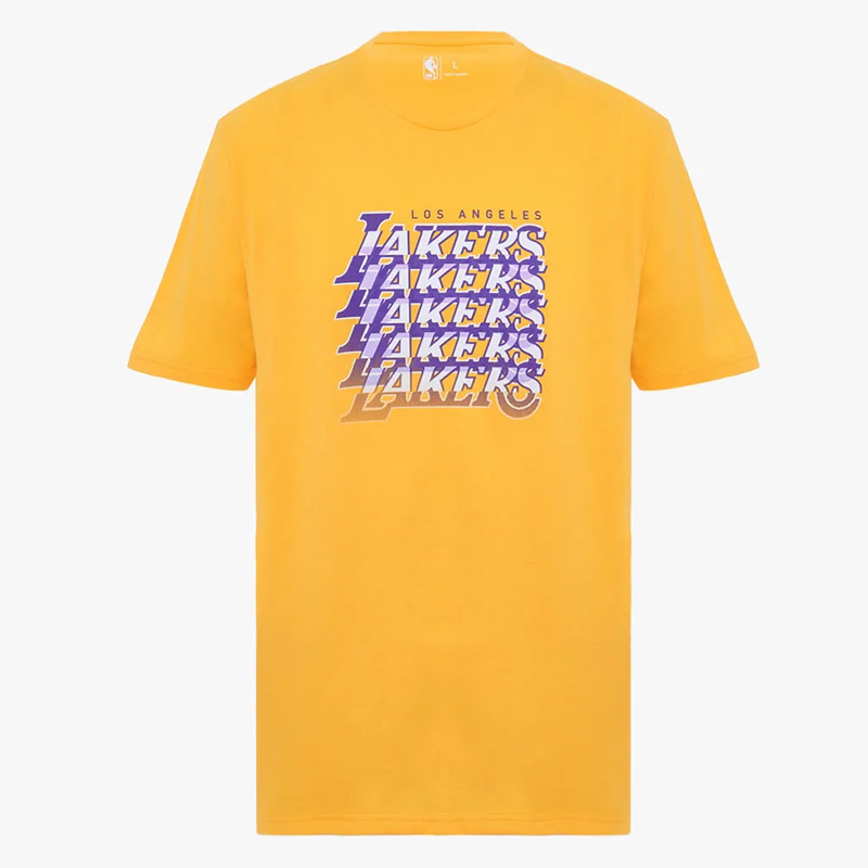 BAJU BASKET NBA Short Sleeve Tee Print LA Lakers